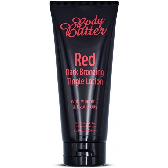 BODY BUTTER Red Dark Bronzing Tingle Lotion 15ml